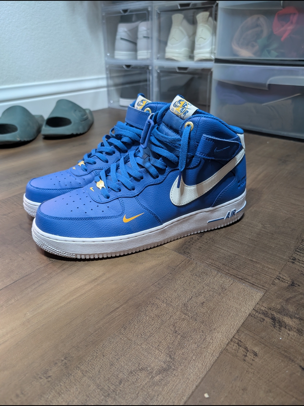 Nike Air Force 1 Mid Lv8 40th Anniversary Blue Jay